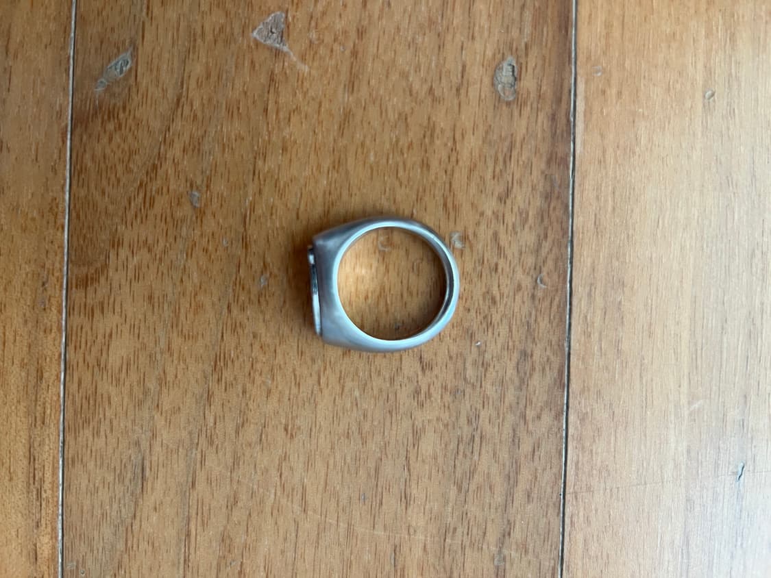 디젤 오발 로고 반지 us 9 상품이미지5