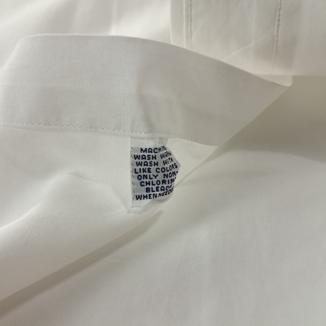 CK227 L 폴로 90s 블레이크 화이트 반팔 셔츠 남방 상품이미지5