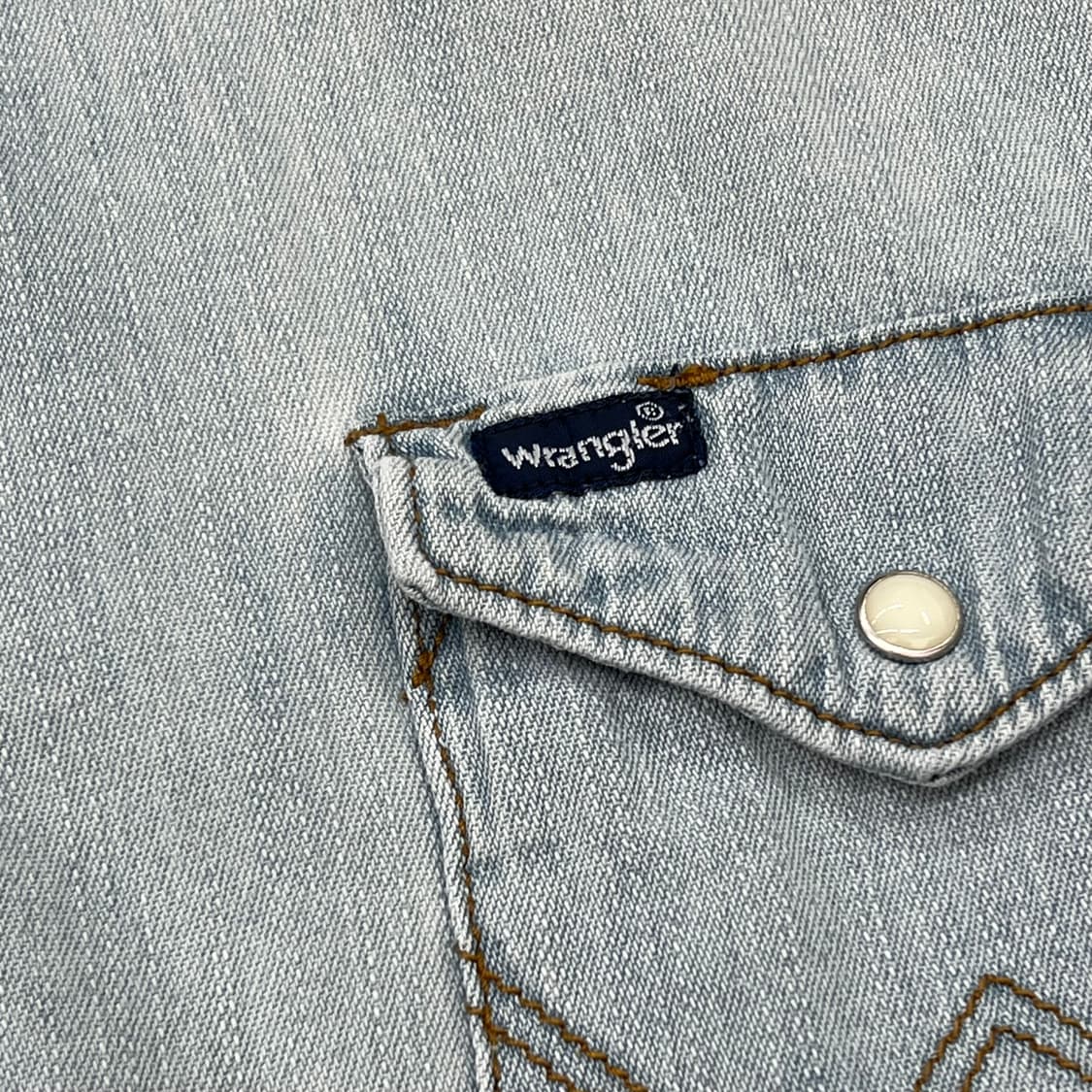 랭글러 웨스턴 데님셔츠 r3215 상품이미지6