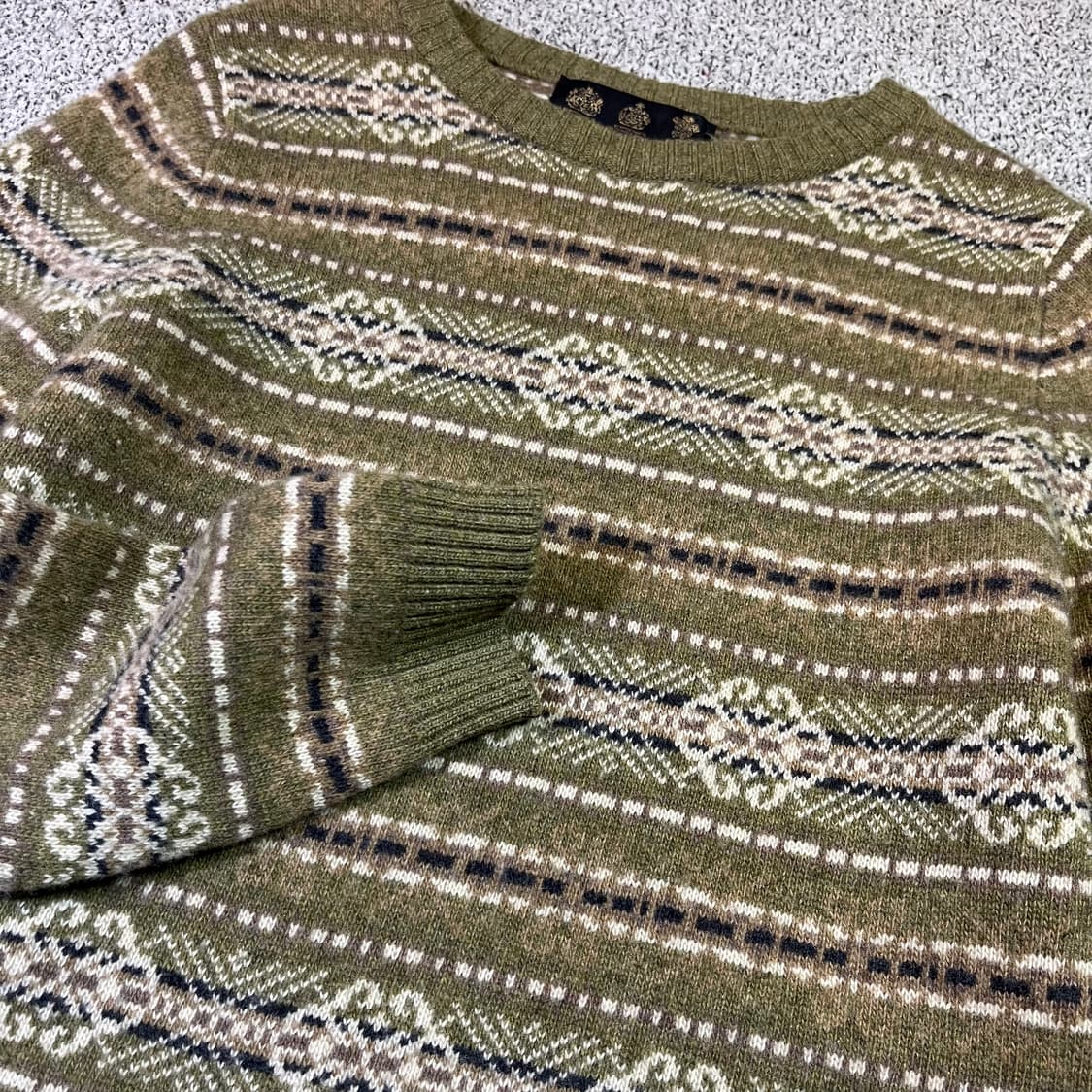 Barbour 바버 페어아일 울 니트 상품이미지2