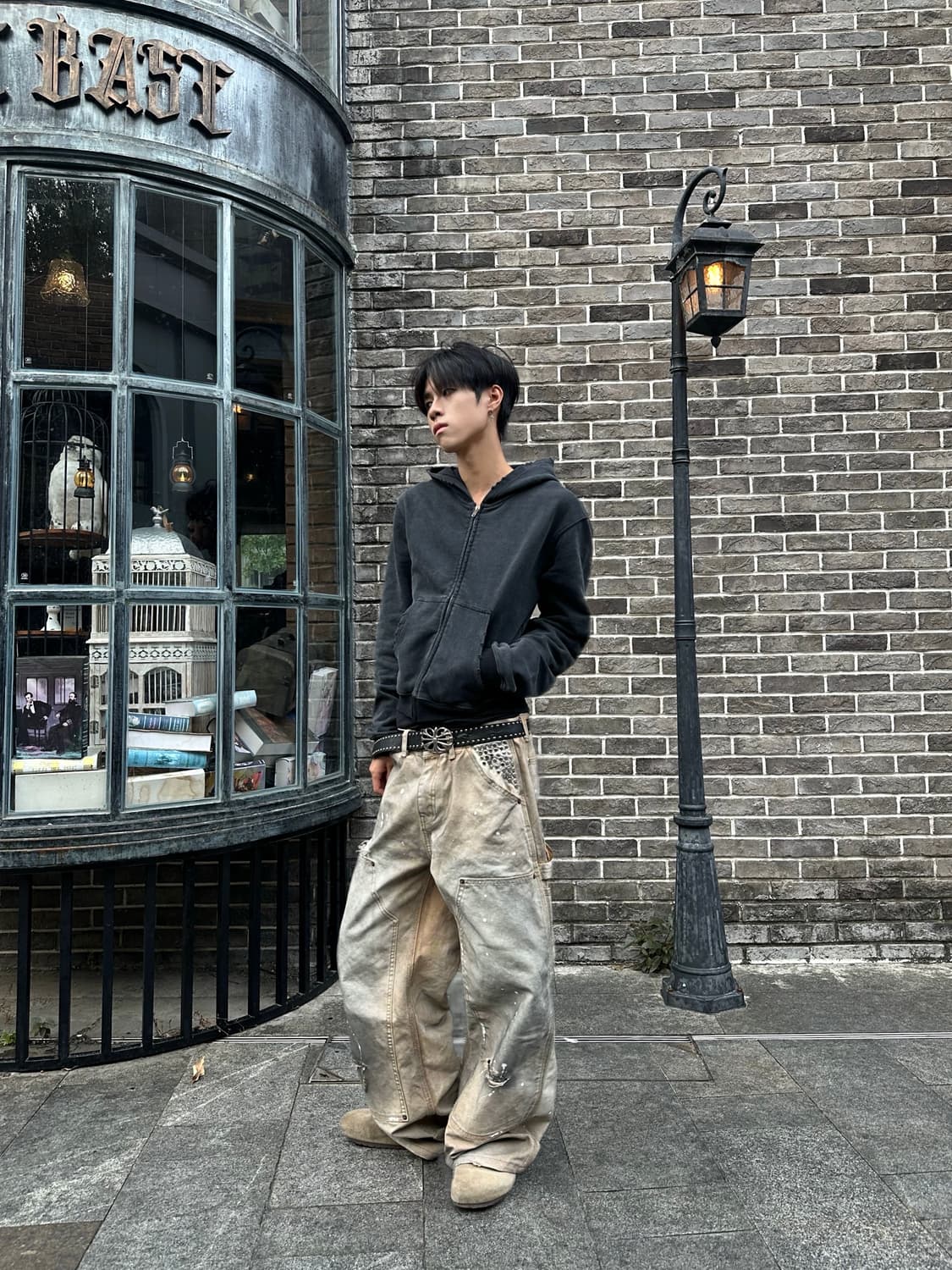 Vintage mood jerryclub dirty pants 상품이미지4