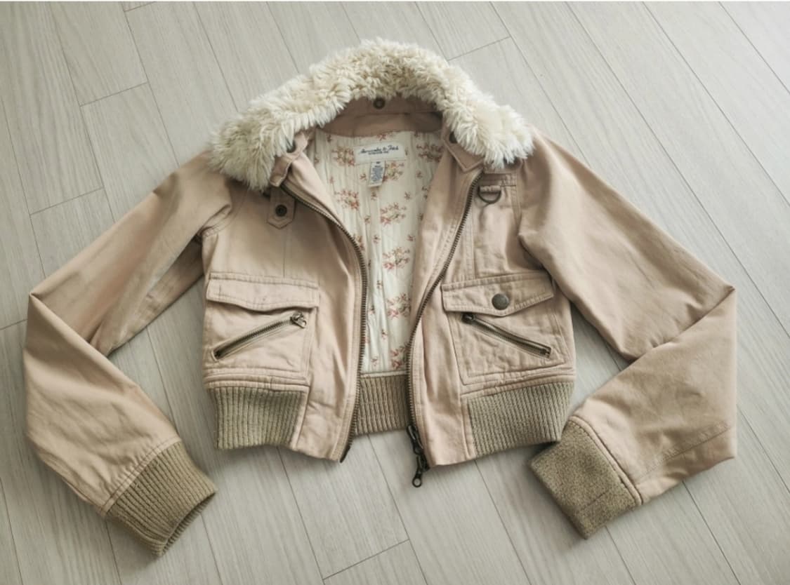 빈티지 아베크롬비 크롭 자켓 y2k 홀리스터 점퍼 상품이미지5