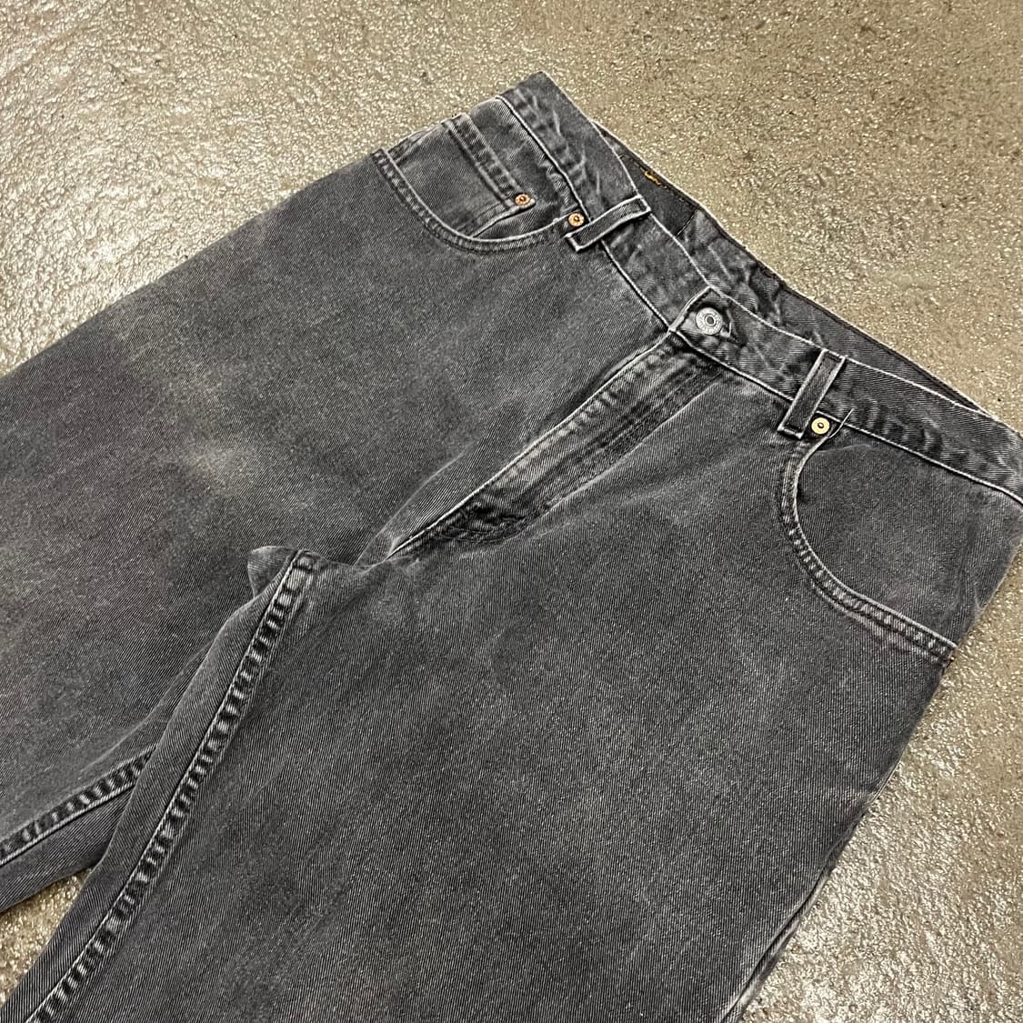 00s USA Levis560 블랙진 (33“) 상품이미지4
