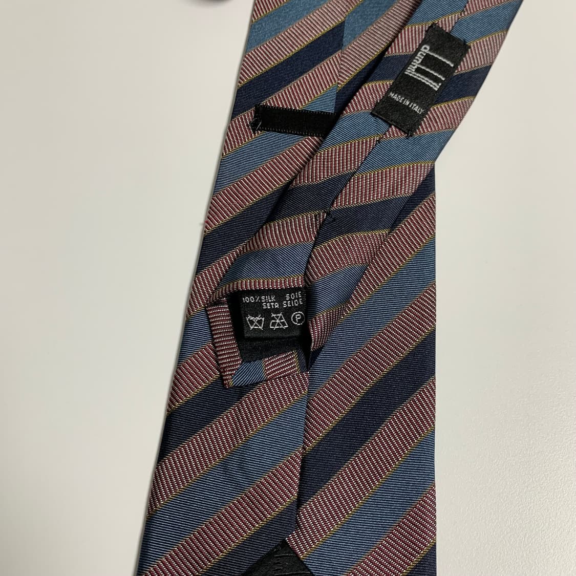 던힐(dunhill) 레지멘탈 클래식넥타이 명품 100실크 이태리 A+ 상품이미지7