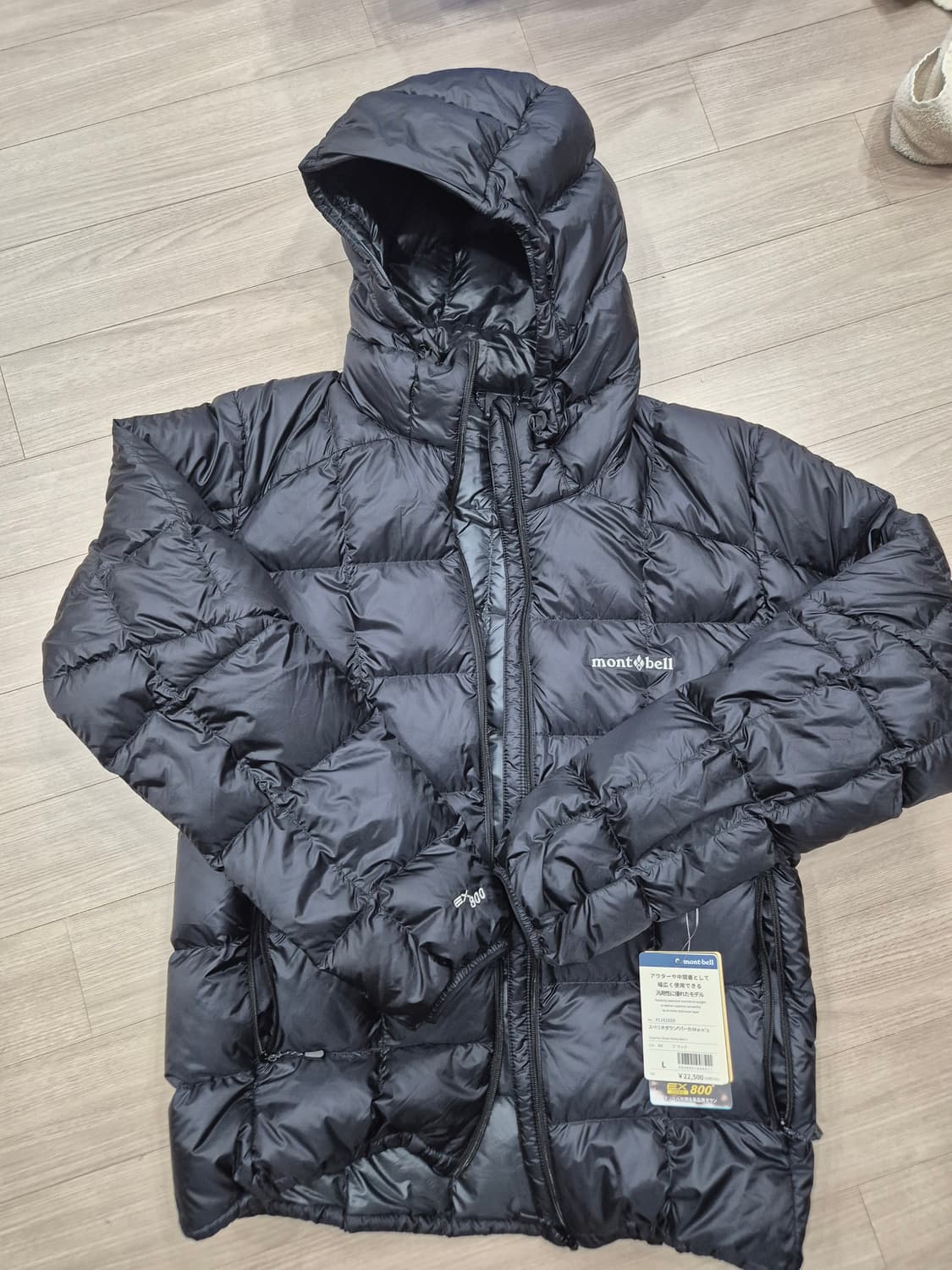 [L] 몽벨 슈페리어 다운파카 블랙 상품이미지1