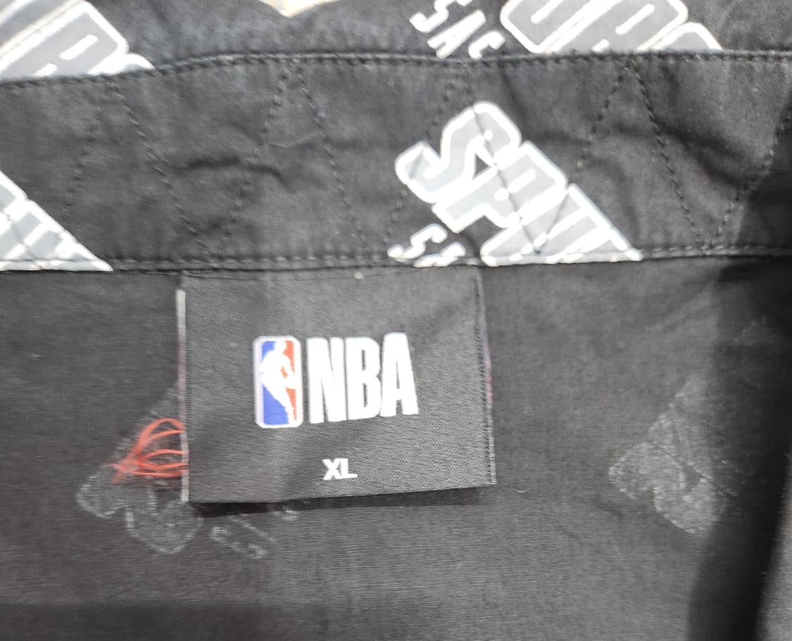 NBA 샌안토니어 스퍼스 프린트 면셔츠 XL 상품이미지7