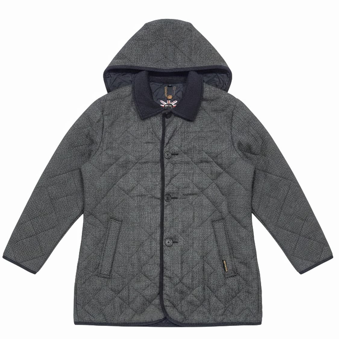 라벤햄 울 퀼팅 자켓 글렌체크 L (105) lavenham 상품이미지1