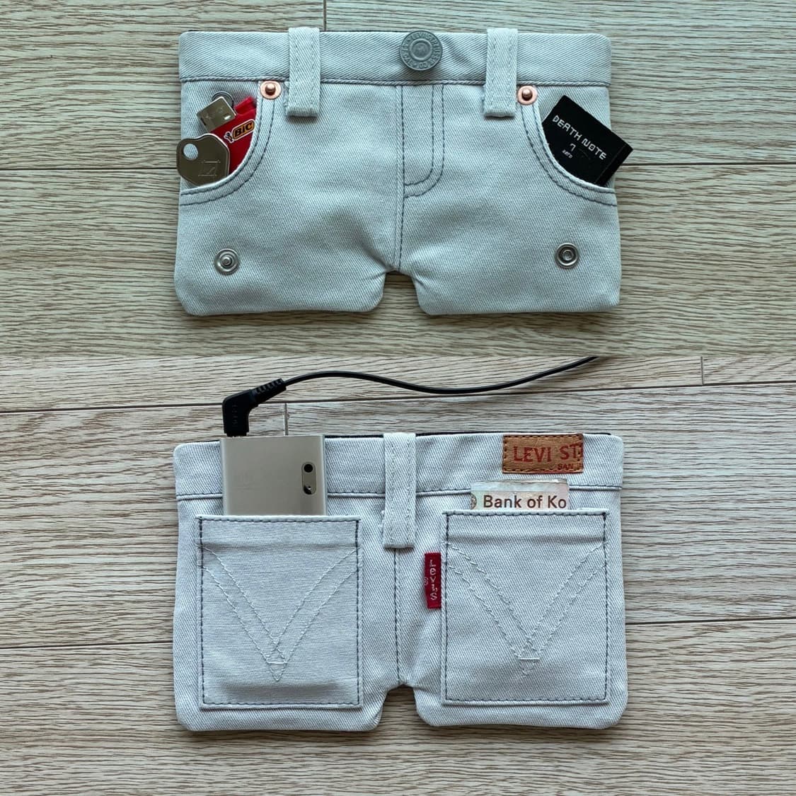 Levi's 502 demin Remake wallet 상품이미지1