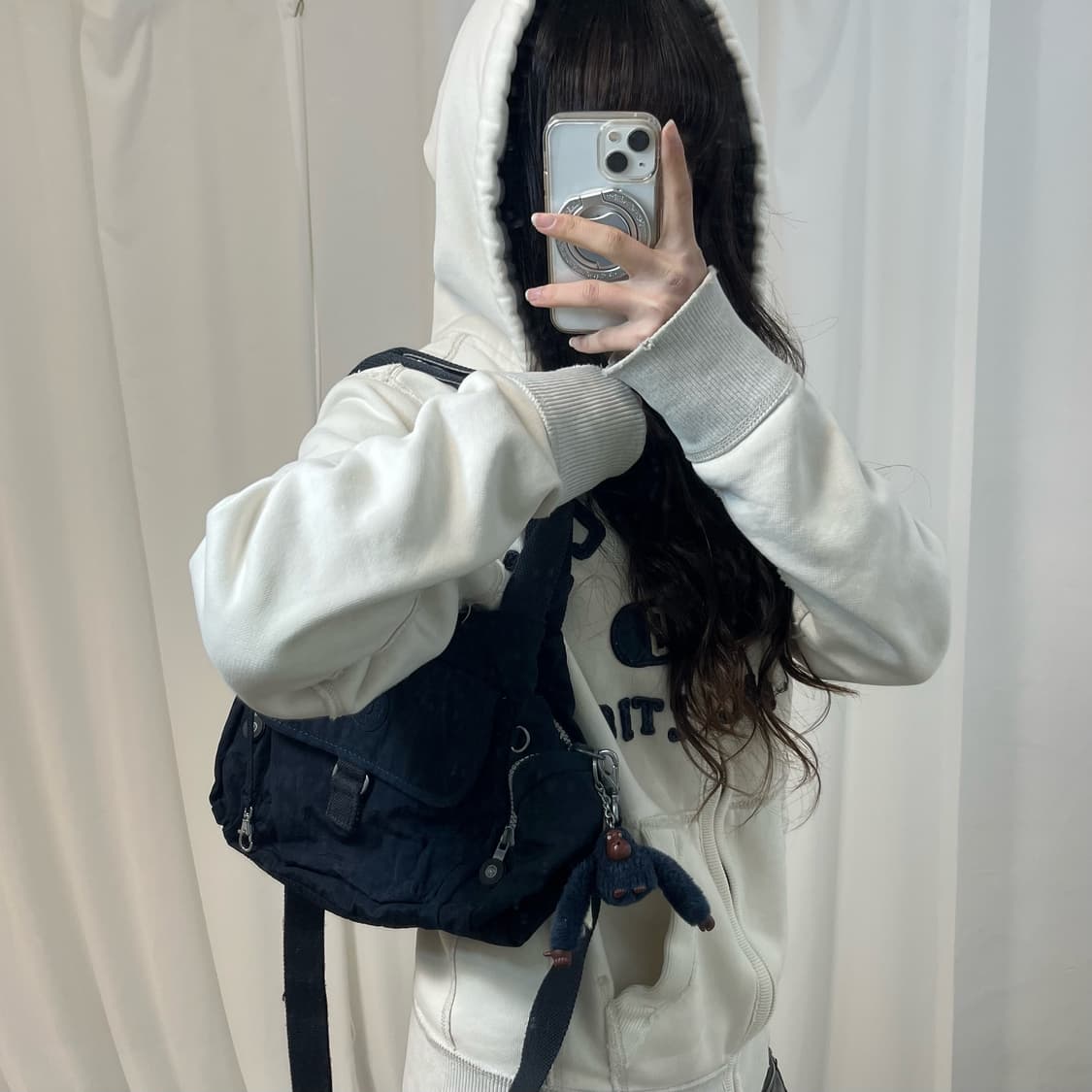 Kipling Navy Crossbody Bag 상품이미지2