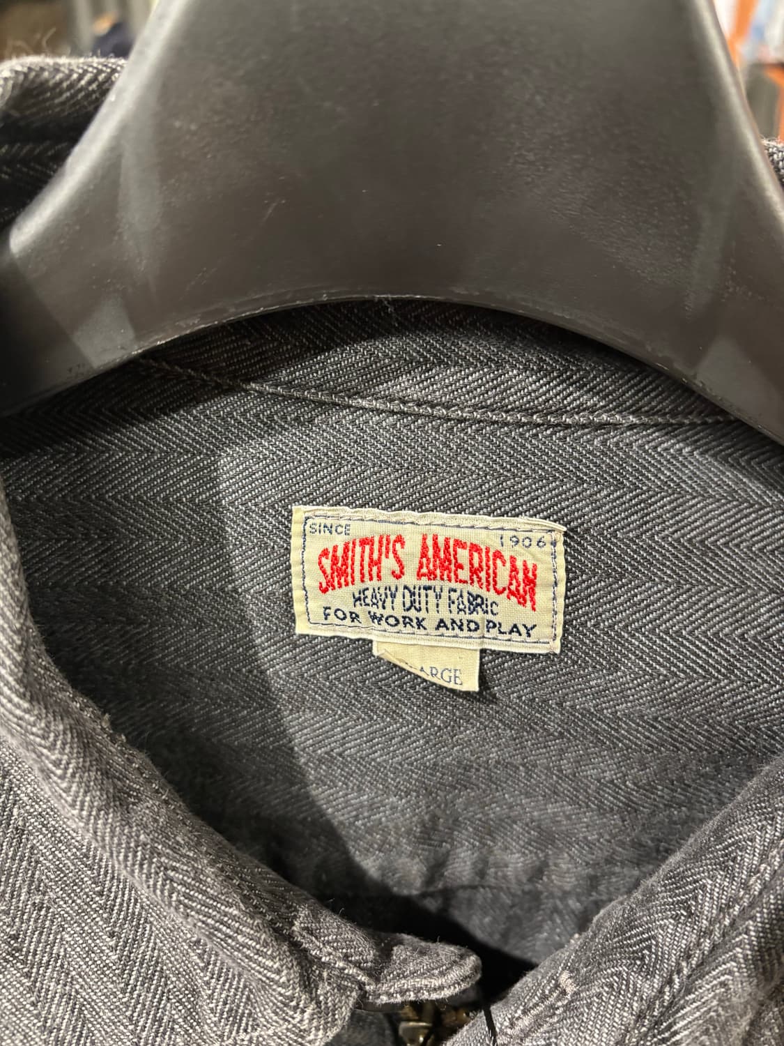 빈티지 빅사이즈 셔츠 자켓 상품이미지7