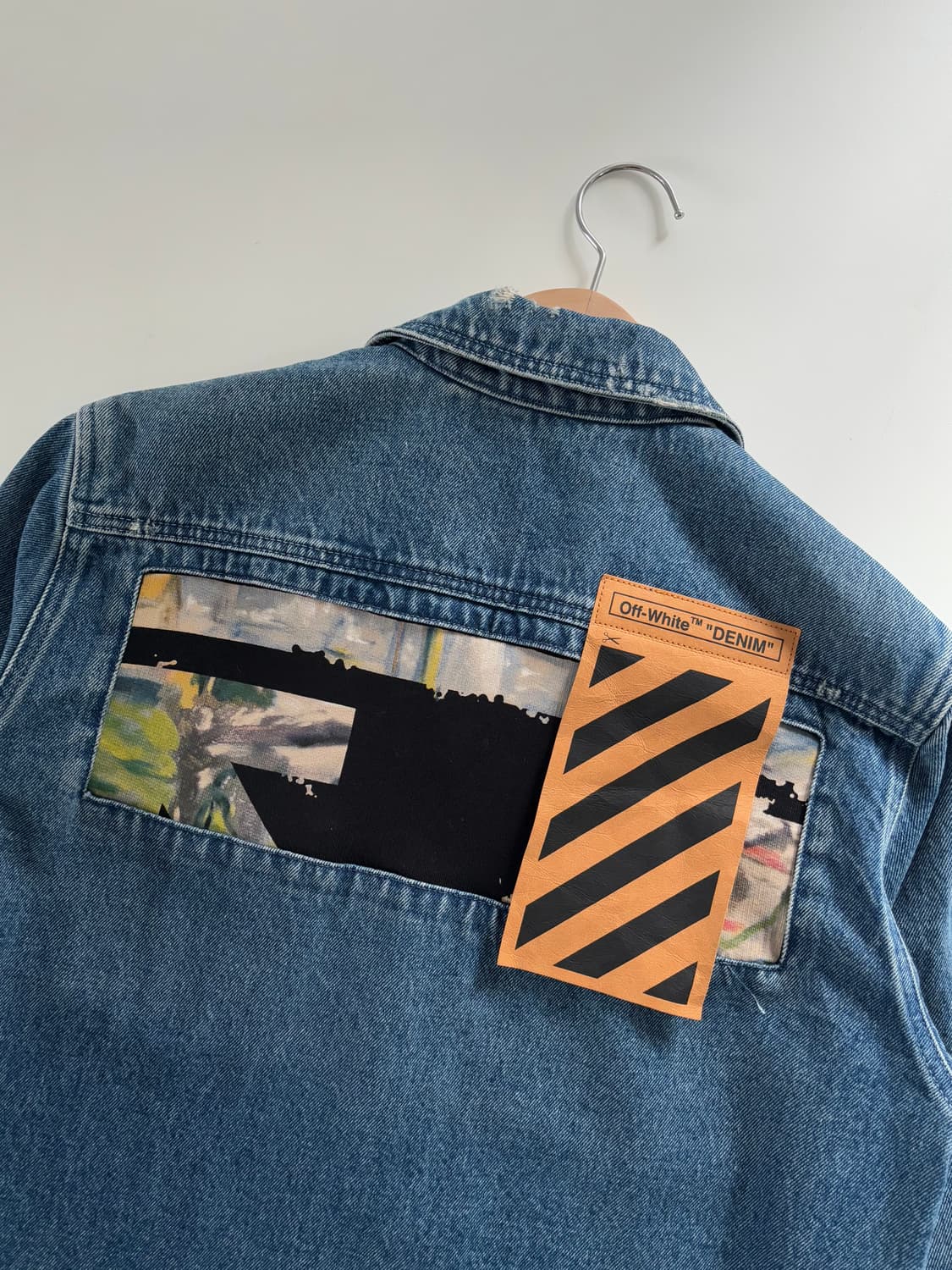 Off White 오프화이트 프린팅 데님 셔츠  상품이미지5