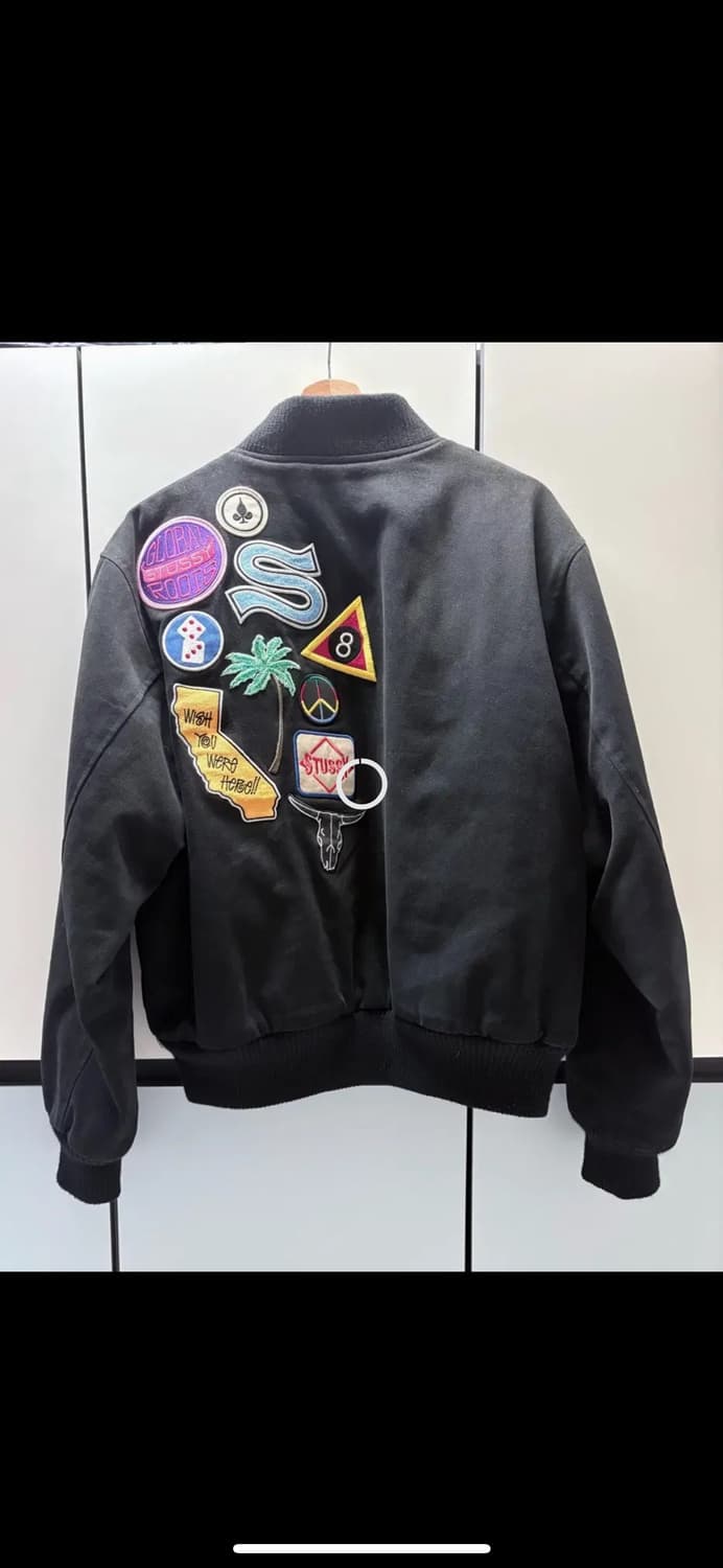 스투시 수베니어 바시티 스타디움 자켓 판매합니다 상품이미지2