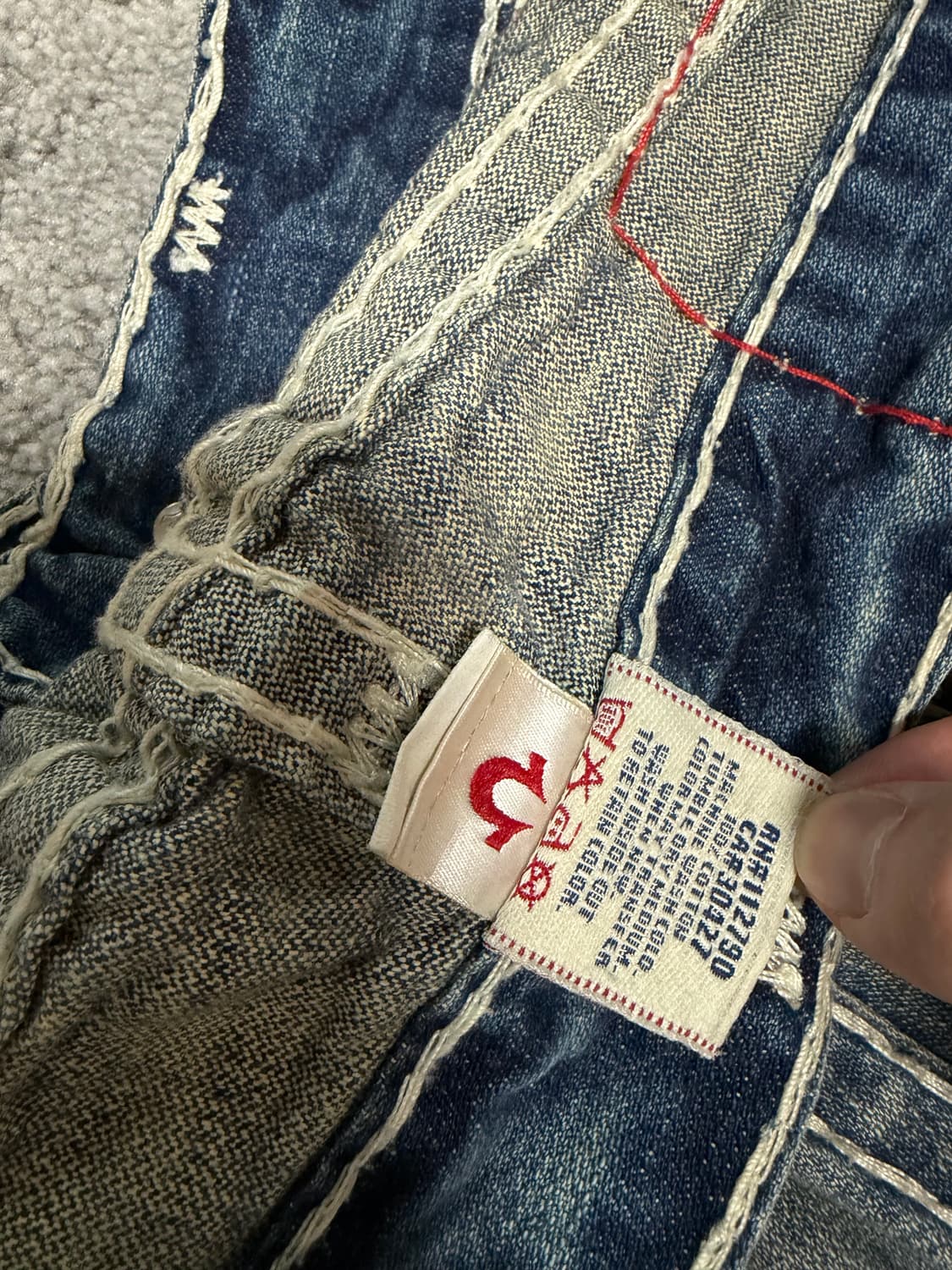 트루릴리전 빈티지 부츠컷 32/33 사이즈 상품이미지7