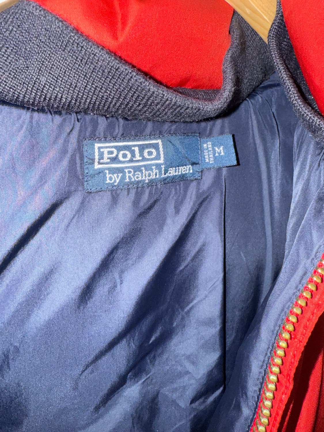 90's 폴로 랄프로렌 블록 다운 푸퍼 재킷 B26 상품이미지5