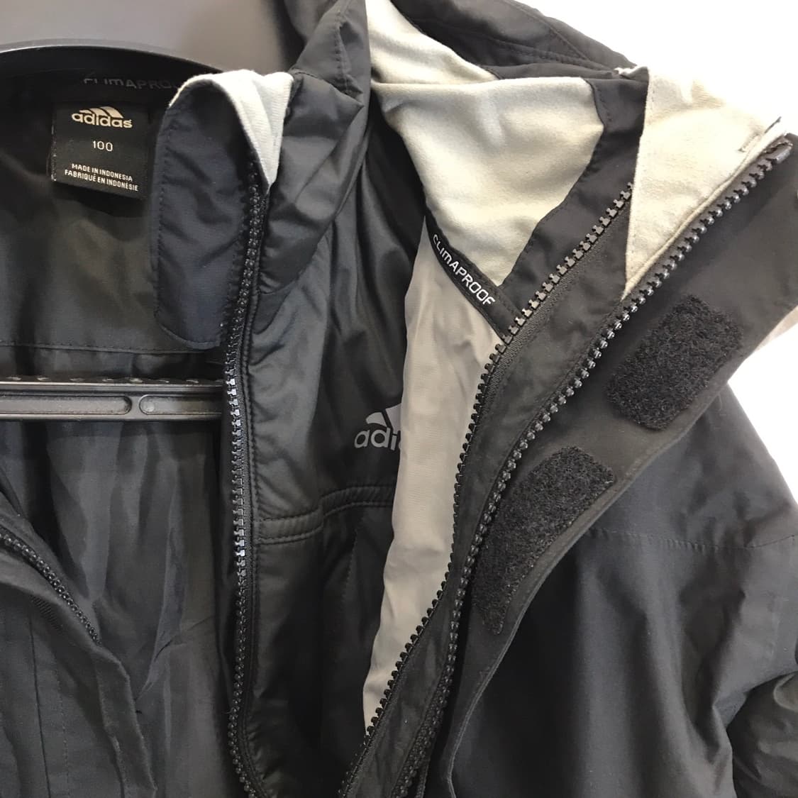 아디다스 클리마프루프  바람막이자켓 내피분리가능 [100사이즈] 상품이미지5