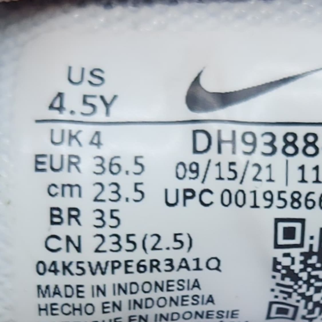 나이키 에어맥스 모티프 아동운동화 235 상품이미지6