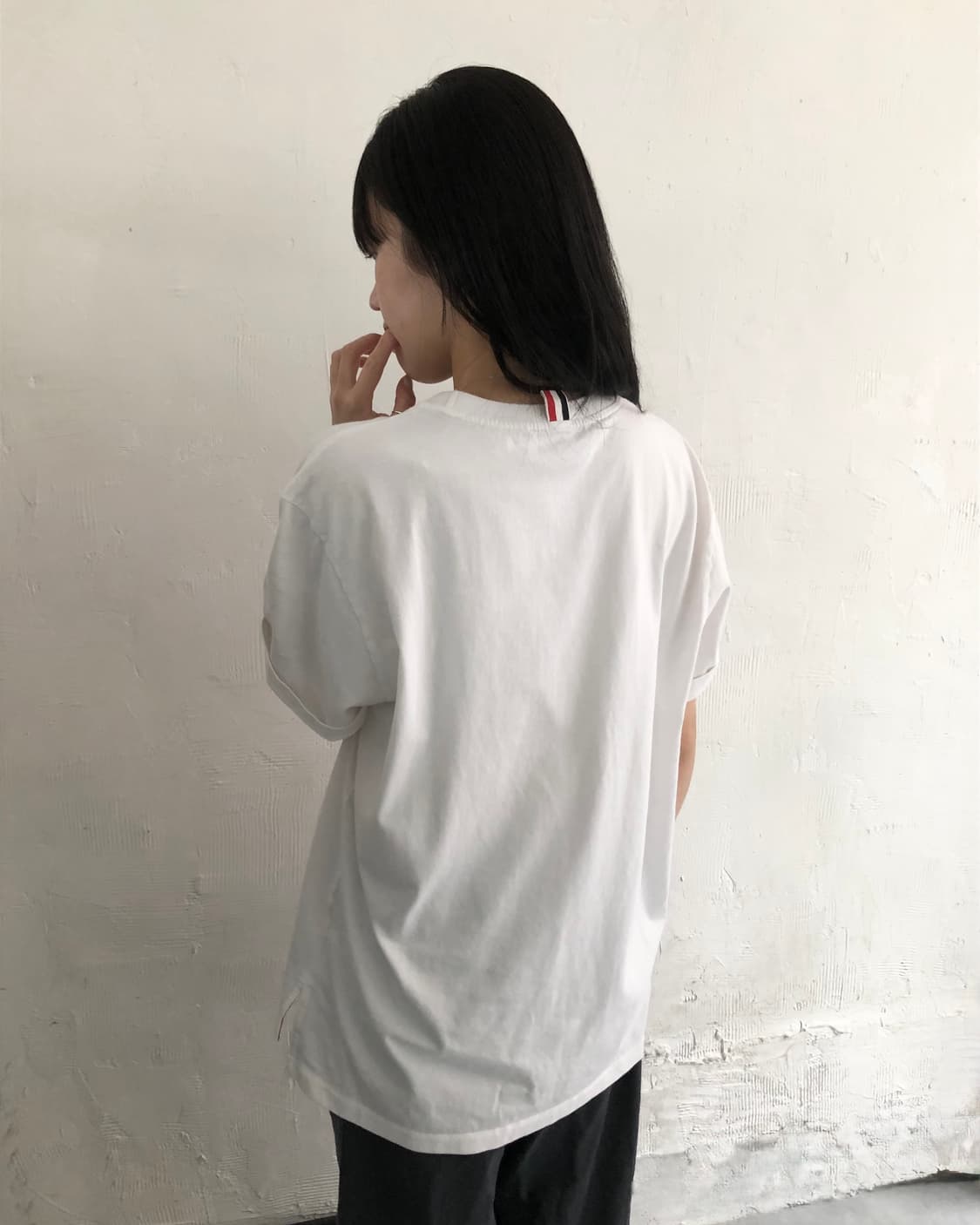 Thom Browne 톰브라운 티셔츠 화이트컬러 상품이미지10