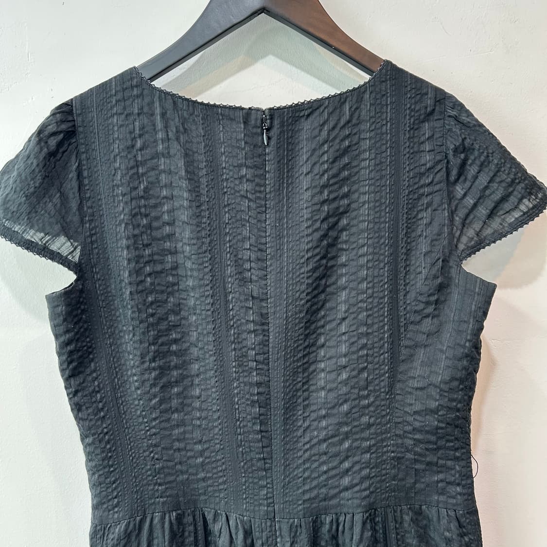 블랙 퍼프 캉캉 빈티지 원피스 상품이미지7