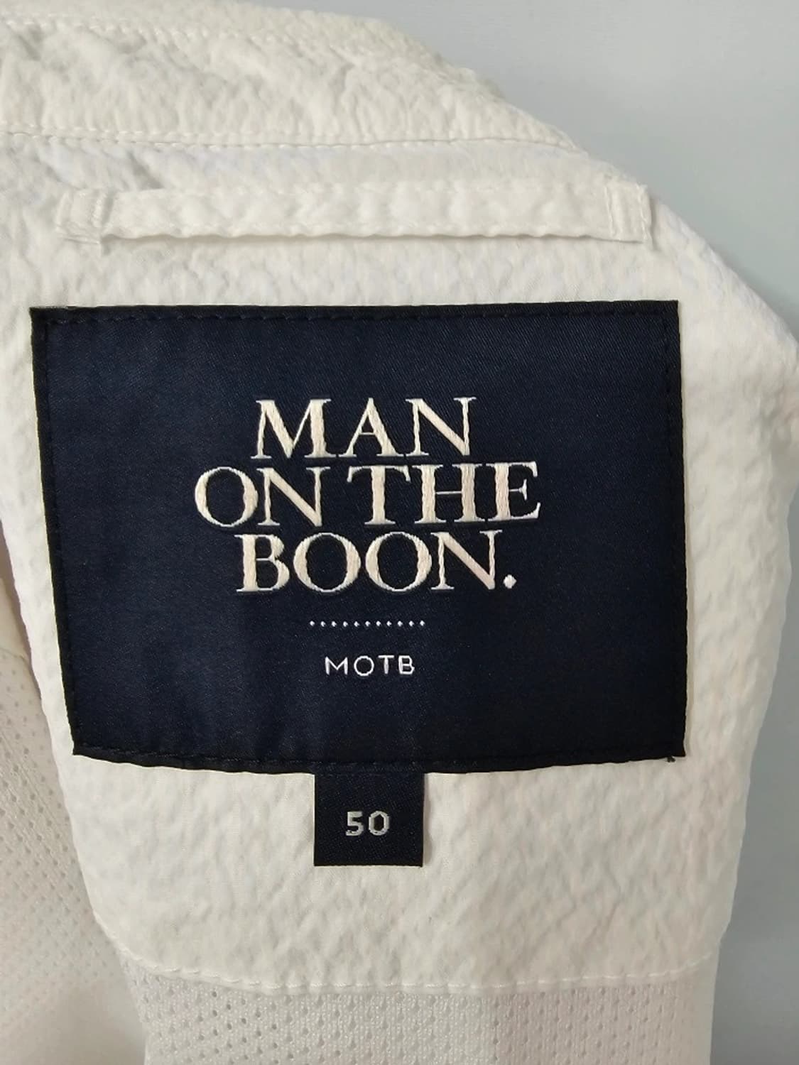 MAN ON THE BOON 맨온더분 린넨 셔츠자켓 50 상품이미지6