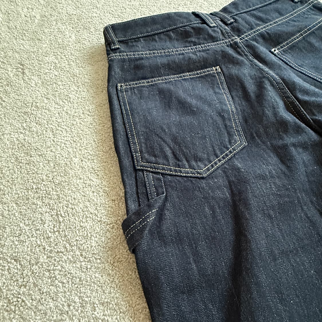 탑텐 남성 카펜터 와이드 데님 팬츠 청바지 상품이미지5