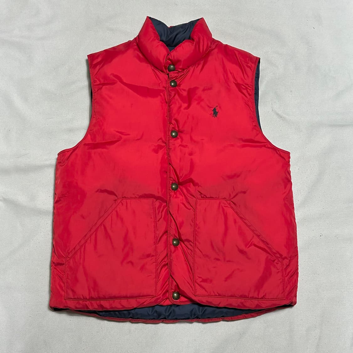 M 폴로랄프로렌 리버시블 다운 베스트 상품이미지4