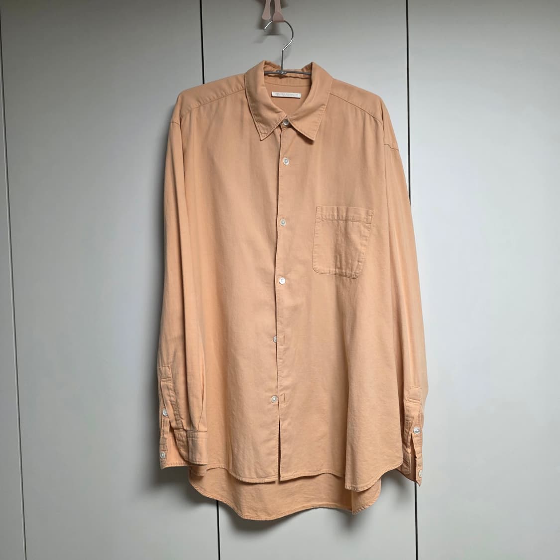 아워레가시 이니셜 셔츠 아프리콧 48 상품이미지1