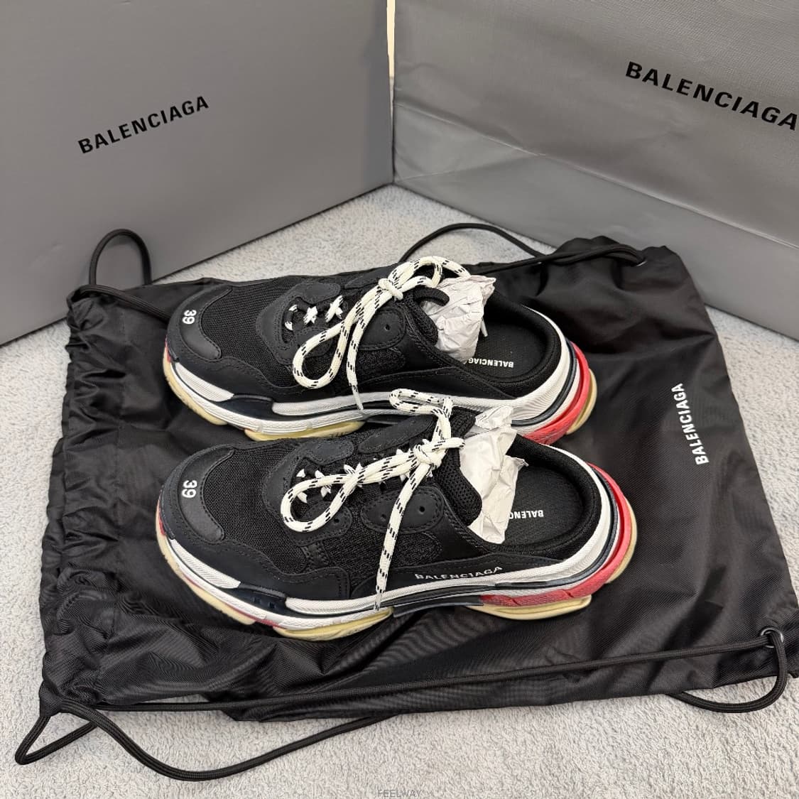 발렌시아가 트리플 S 뮬 블로퍼 상품이미지1