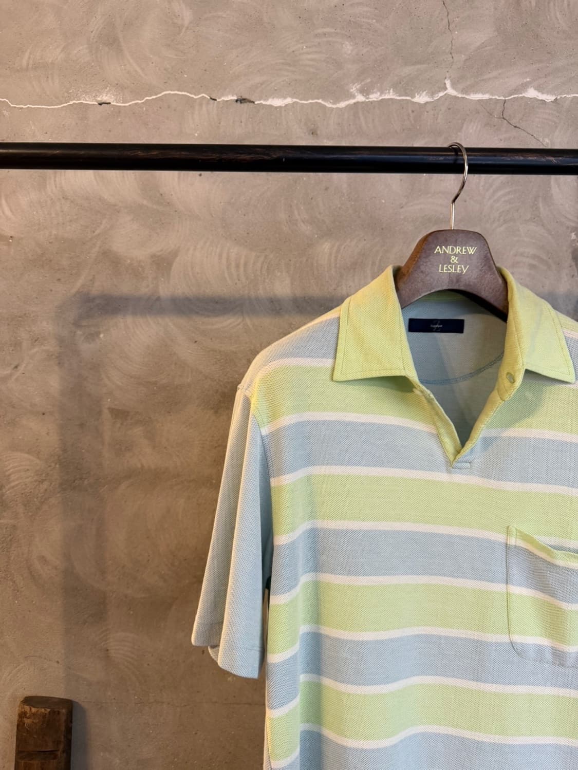 Z제냐 오픈칼라넥 셔츠 100~105 상품이미지2