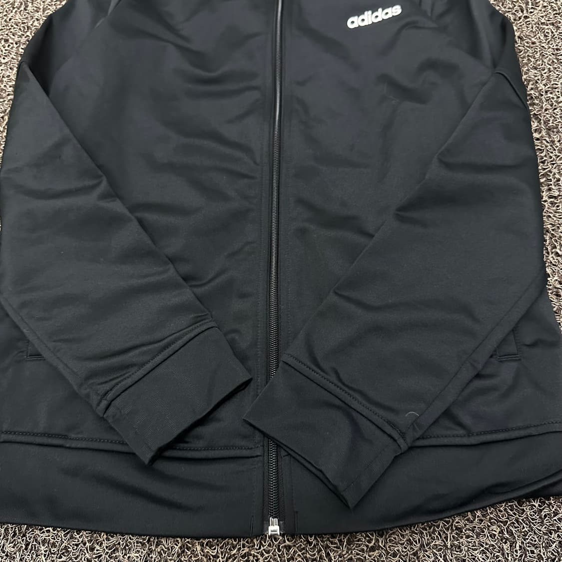 아디다스 여성 집업 트랙탑 져지 블랙 M 상품이미지3