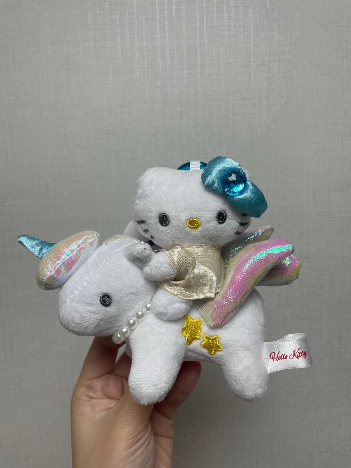 헬로키티 유니콘 페가수스 인형 키링 상품이미지1