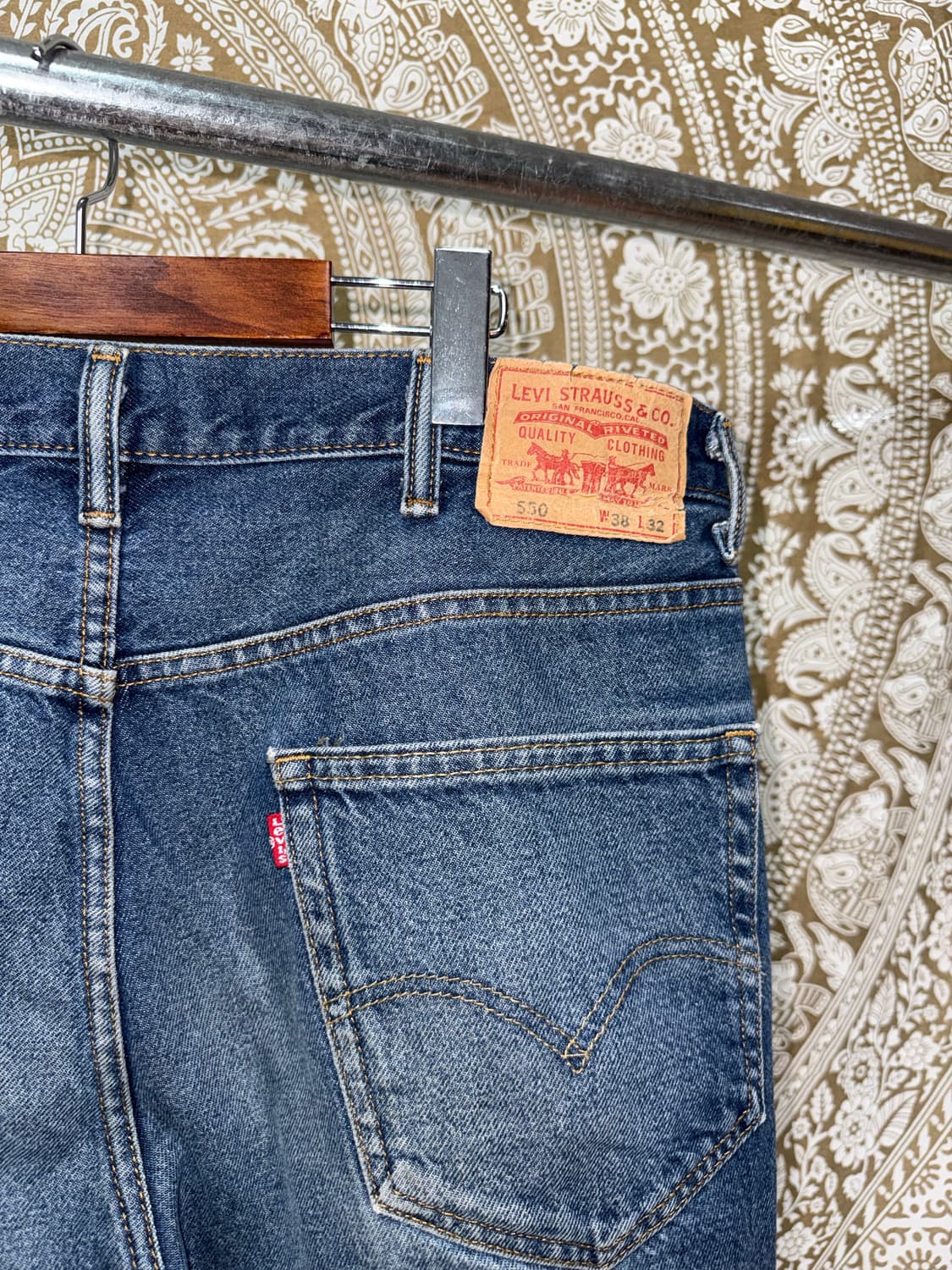 리바이스 550 빈티지 워싱 데님팬츠 상품이미지7