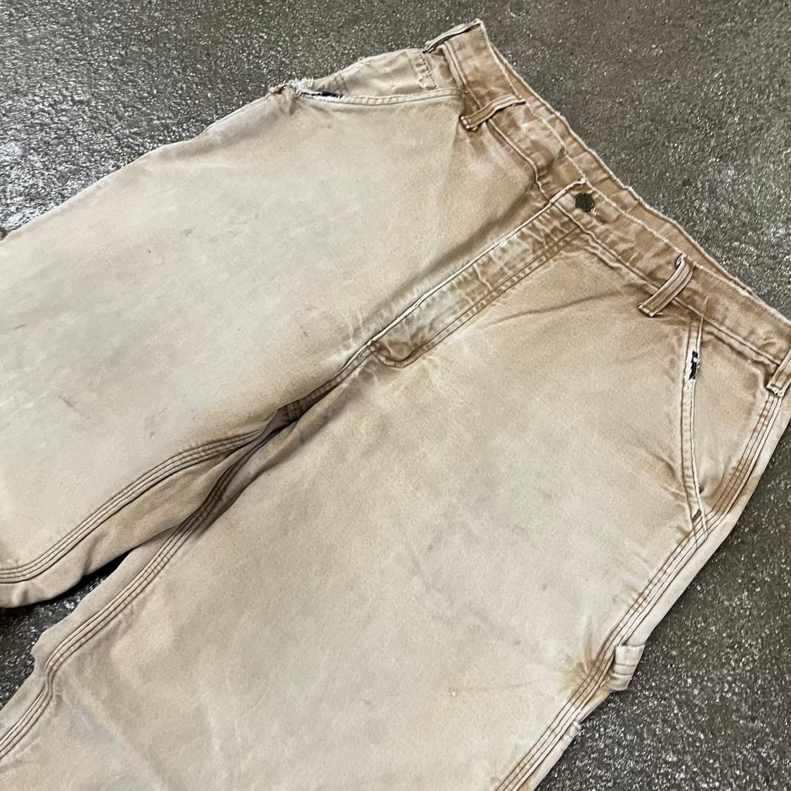 칼하트 B111 플란넬 라인드 카펜터 팬츠 (34“) 상품이미지6