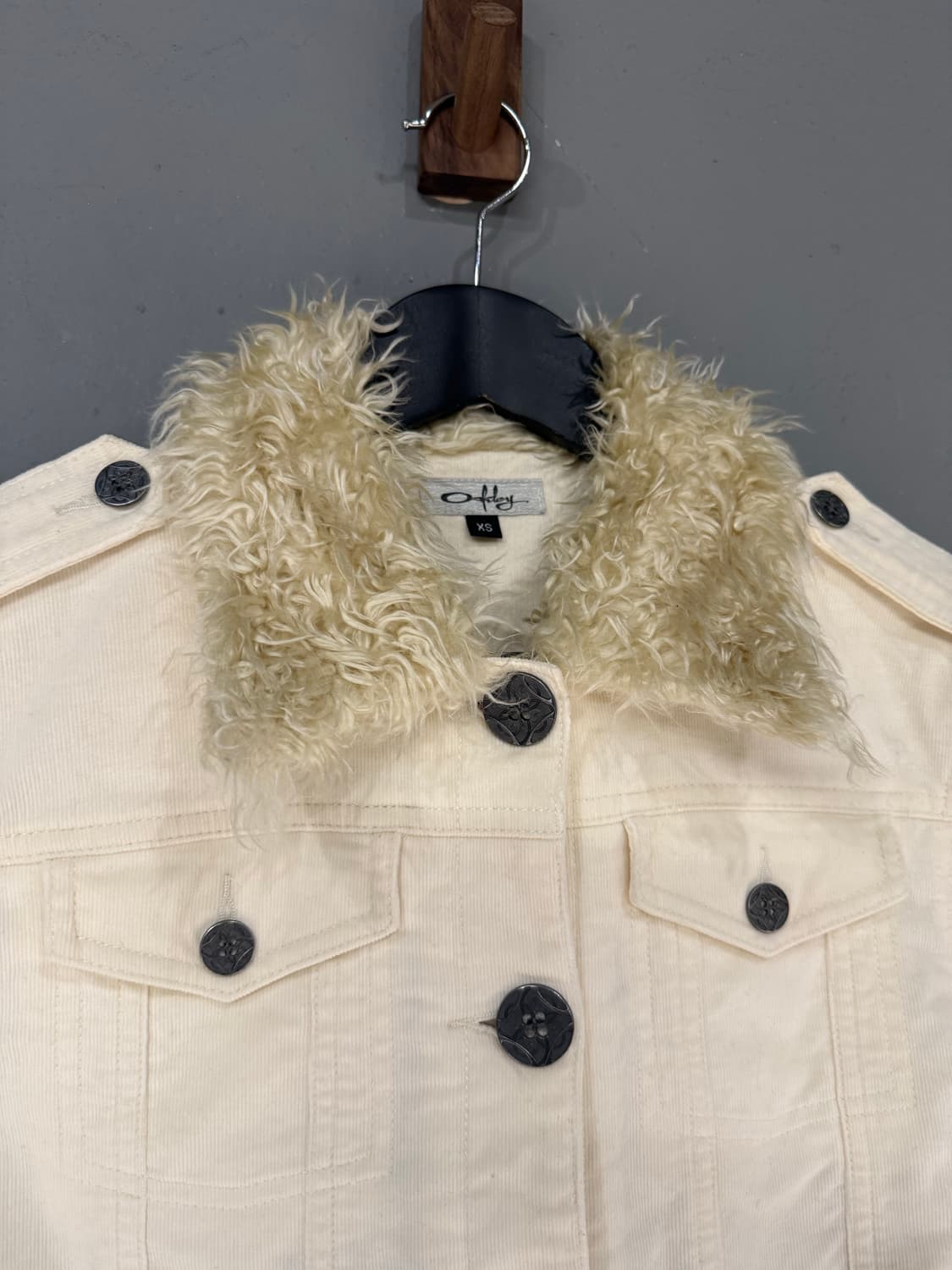 Oakley fur trimming button-up jk 상품이미지9