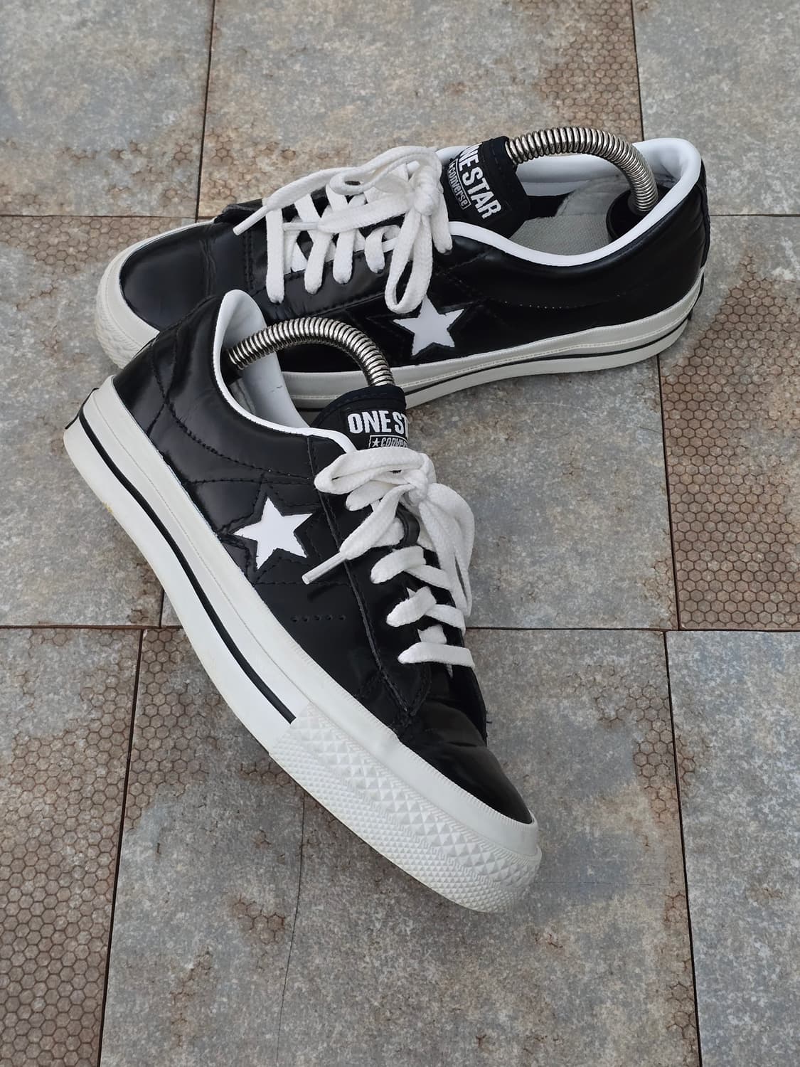 (220)컨버스 원스타 한별 블랙 로우  상품이미지7