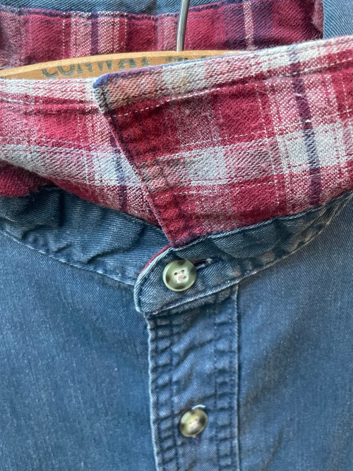 90-00s L.L.Bean Heavy Cotton Shirt 상품이미지3