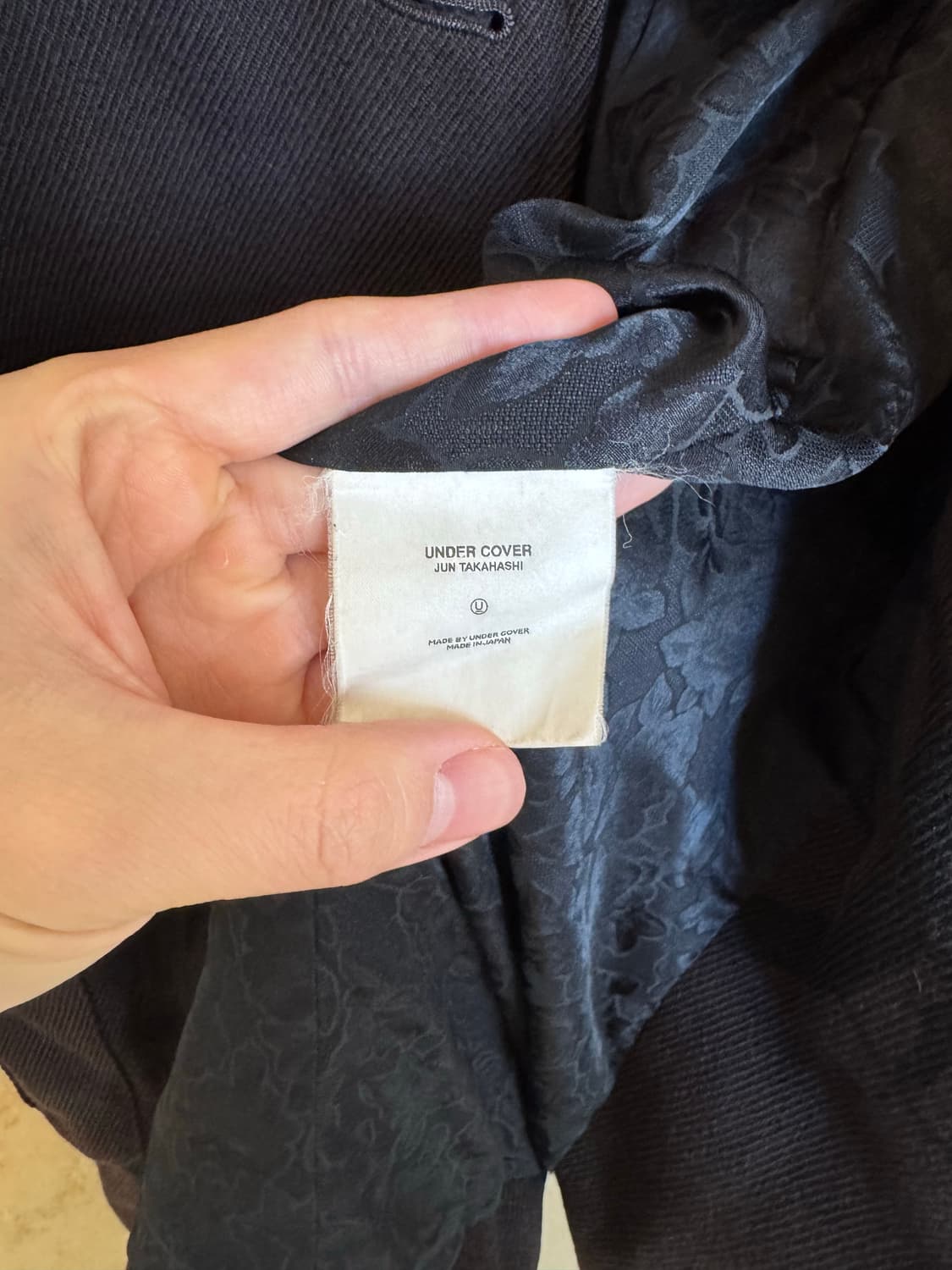 언더커버 01AW 코트 상품이미지6