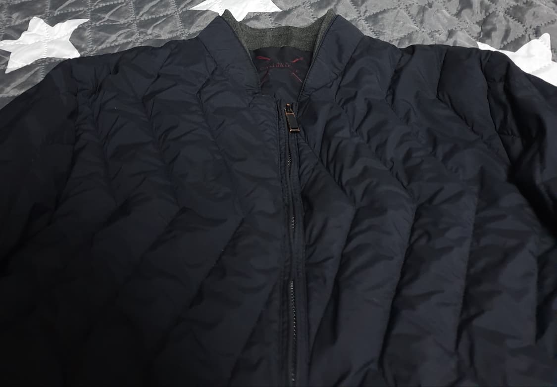 코오롱 클럽 캠브리지 구스다운 경량패딩 블랙 (100) 상품이미지2