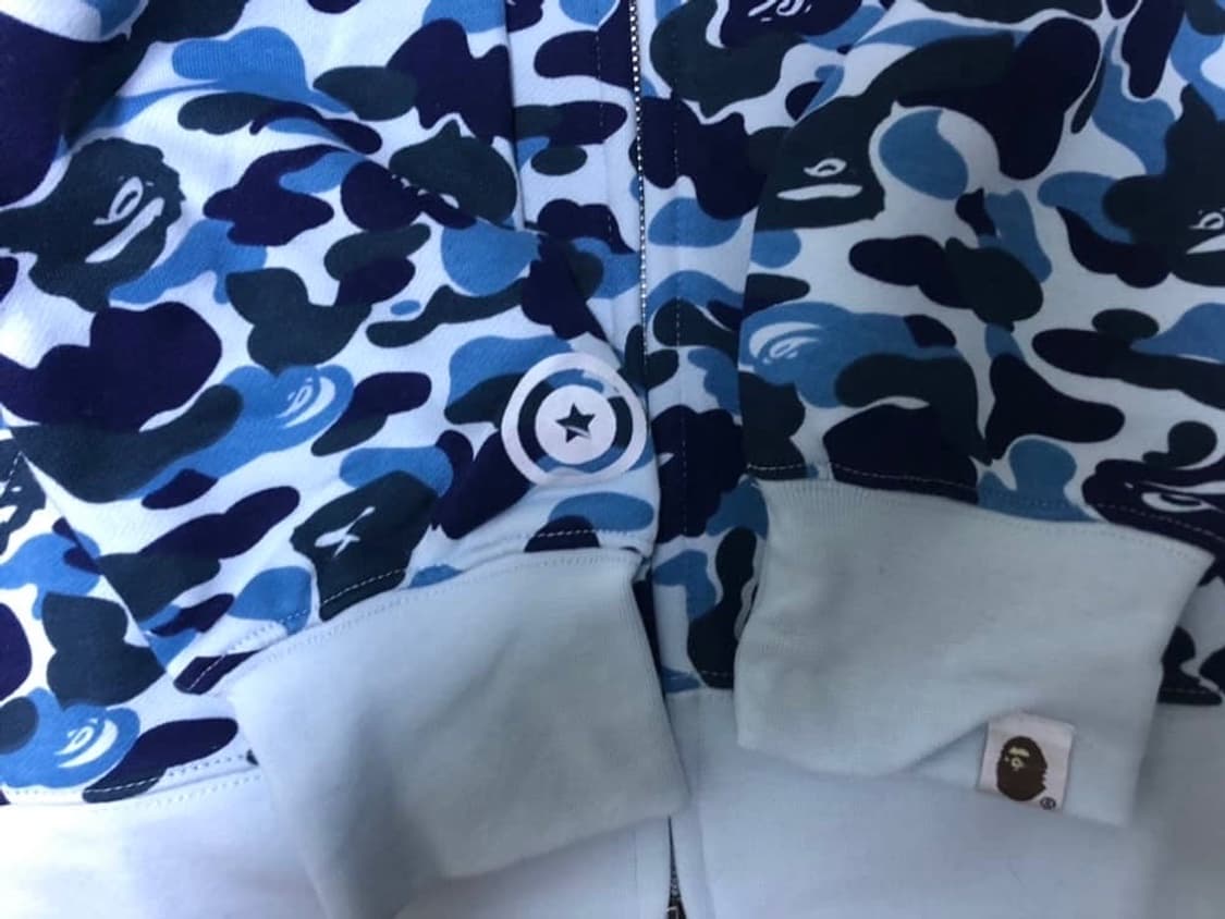 베이프 청계 후드집업 XXL 상품이미지4