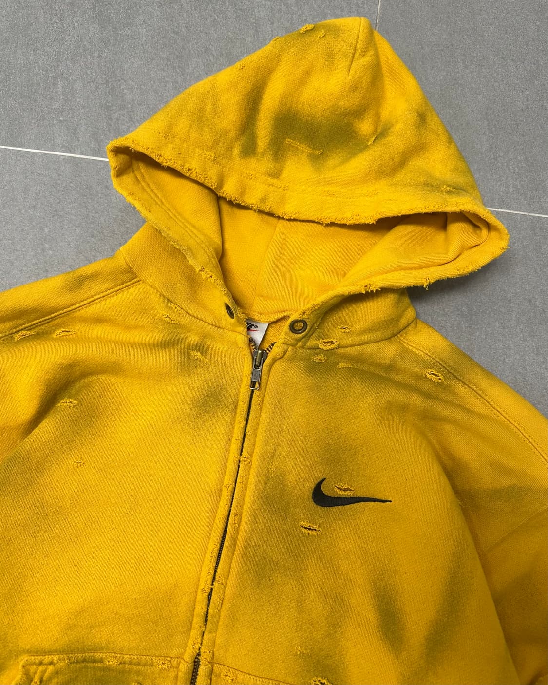 (M)90'S 나이키 후드 집업-M2022 상품이미지4
