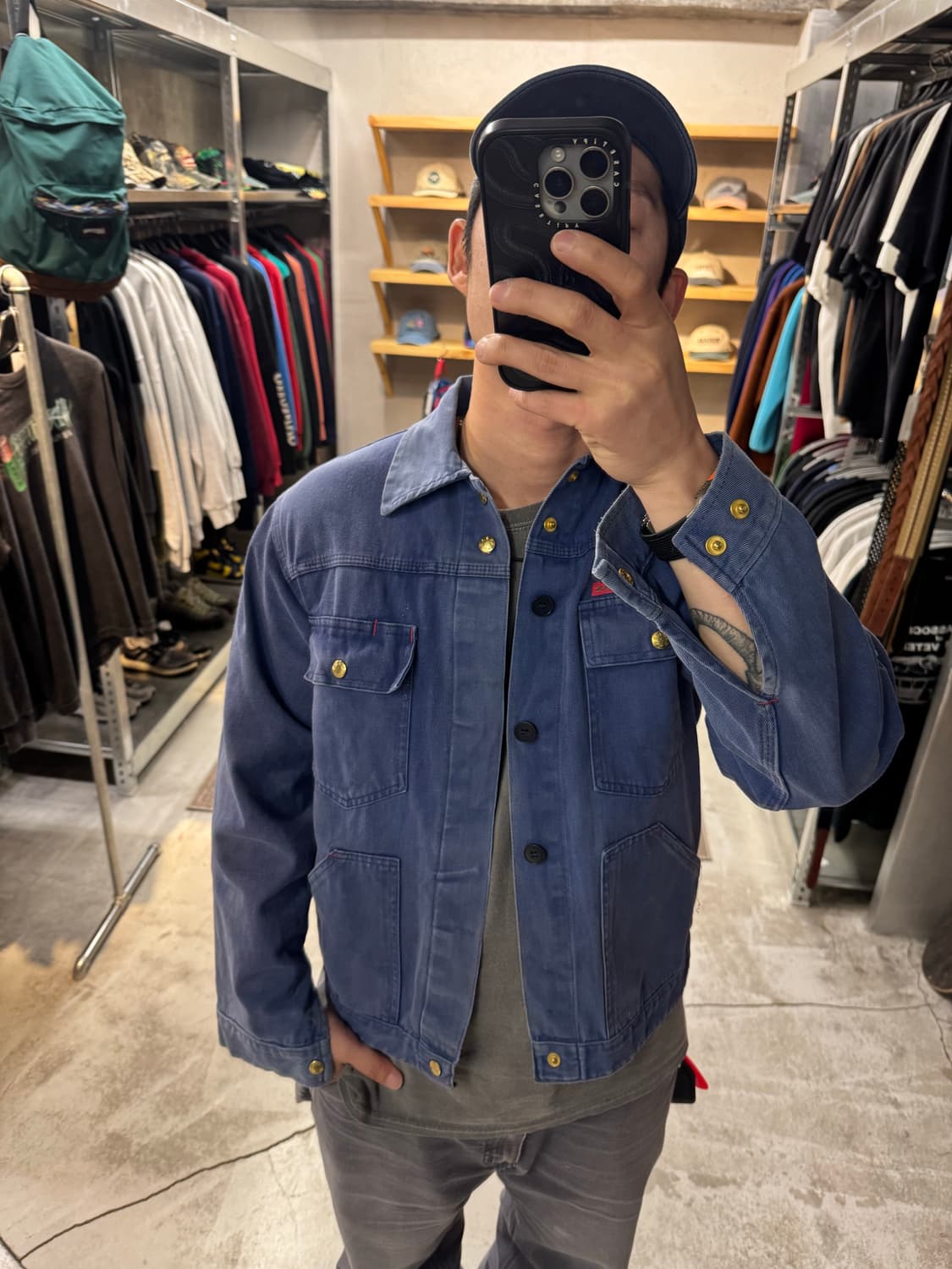 80s KANSAS 프렌치 스타일 덴마크 워크자켓 상품이미지3