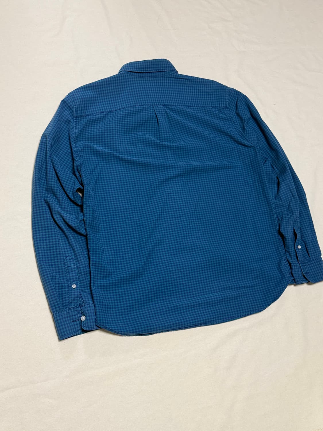 올드 갭 미니체크 버튼 다운 셔츠 90s 상품이미지7