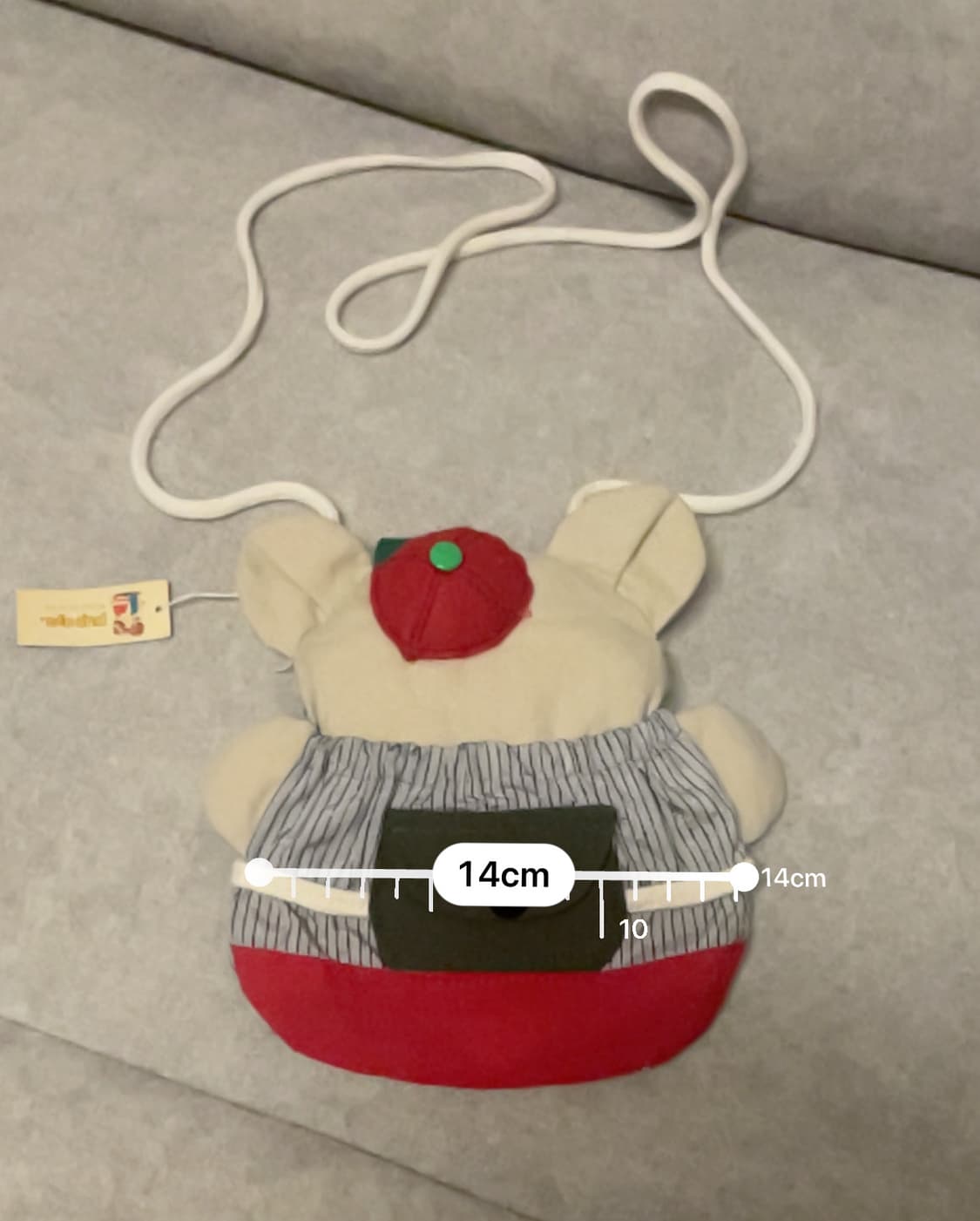 일본빈티지 아기곰 크로스백 상품이미지4