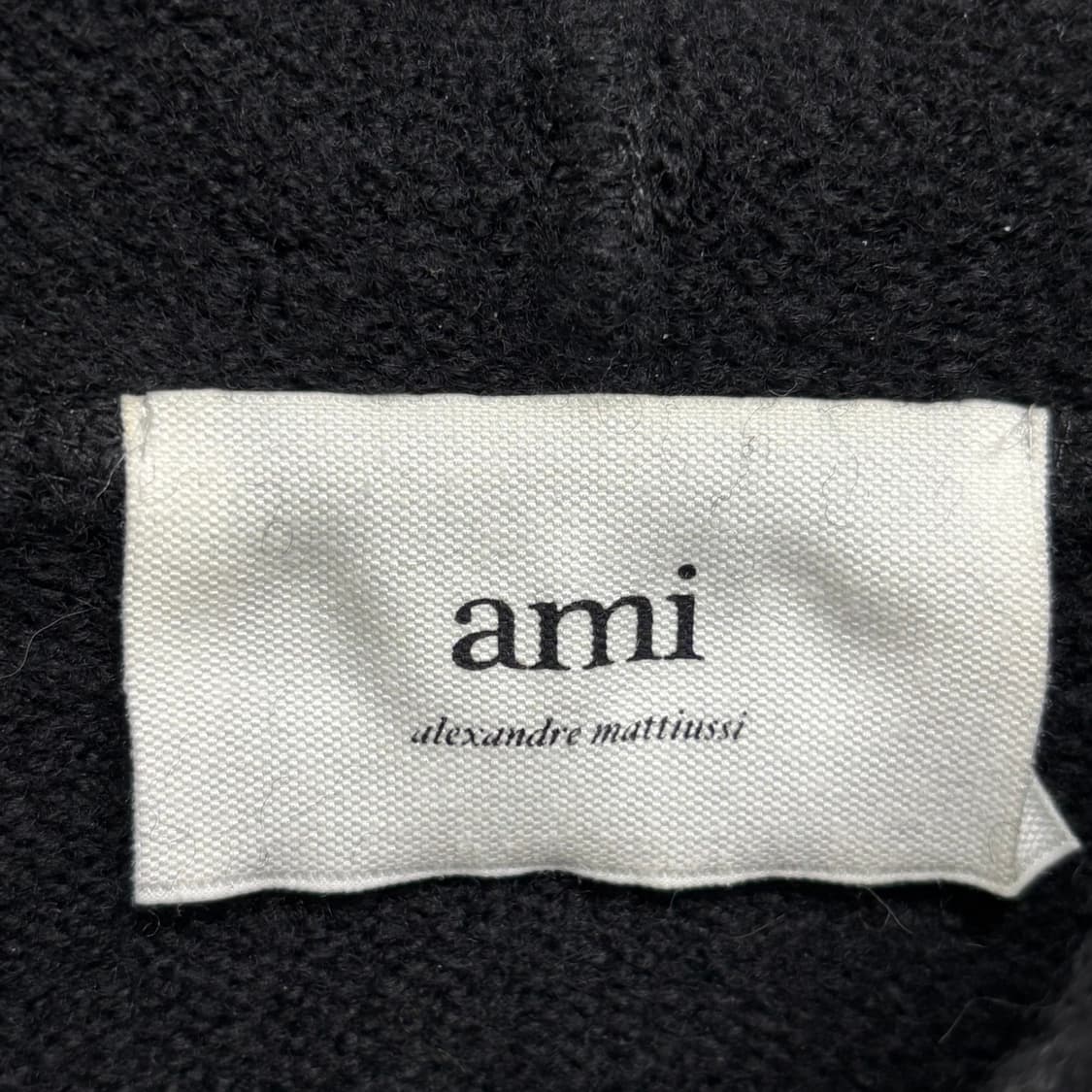 [L]아미 빅하트 니트 후드티 상품이미지2