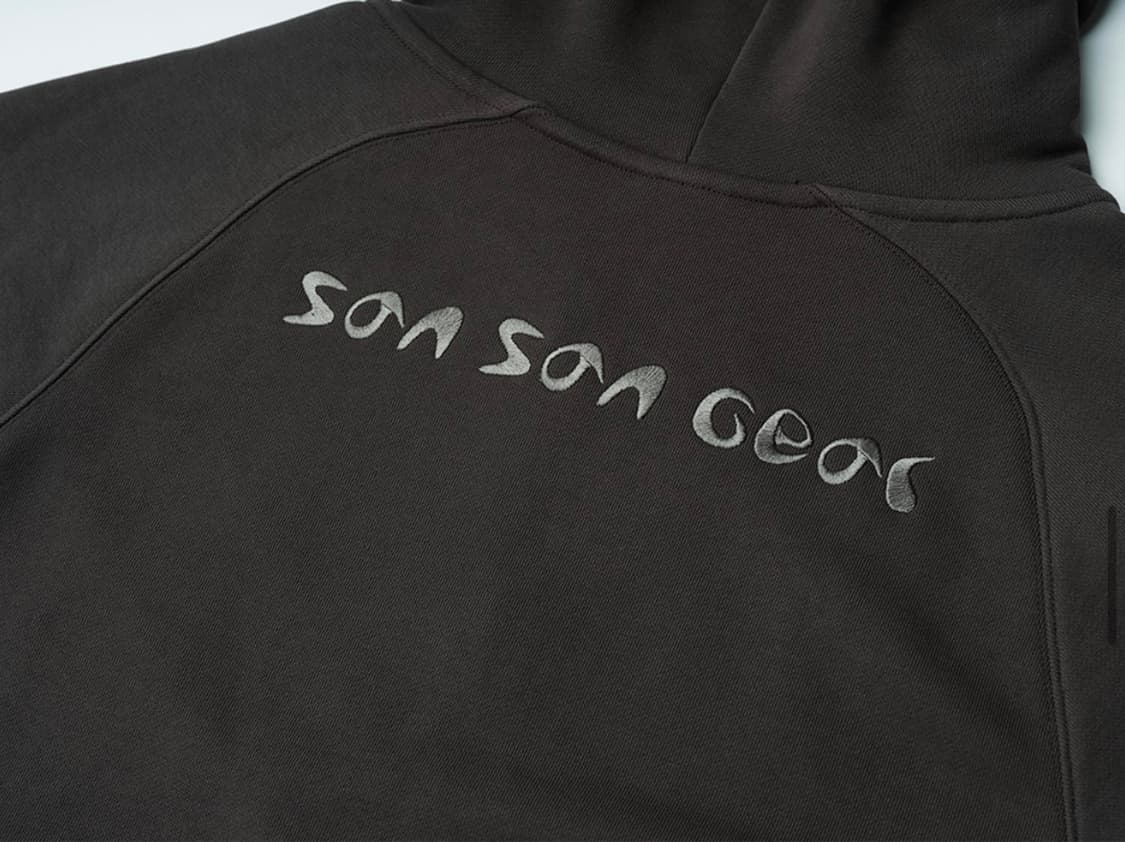 산산기어 후드 집업 브라운 - 24SS 상품이미지2