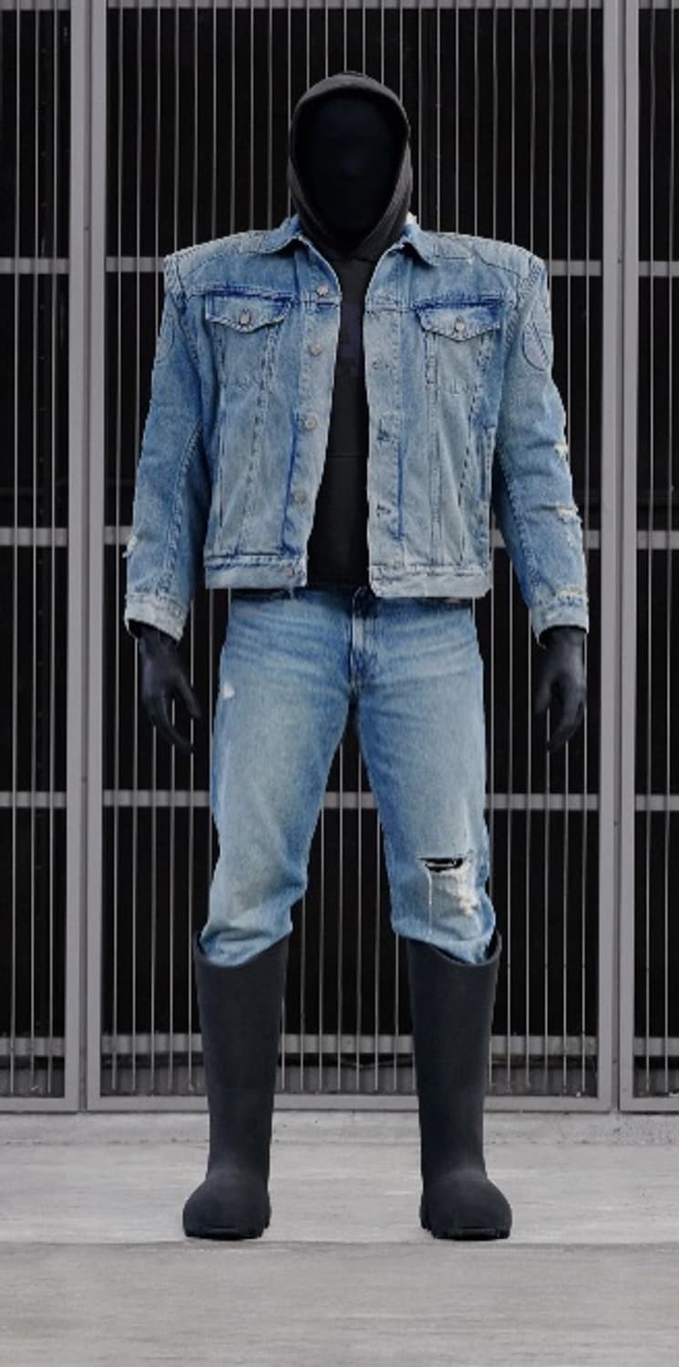 이지갭 발렌시아가 데님자켓 XL 상품이미지1