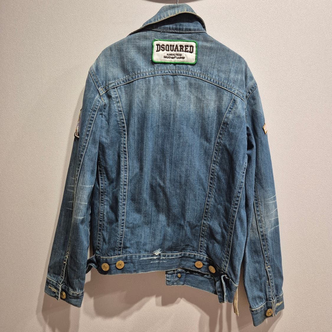 Dsquared2 디스퀘어드 패치 데님 자켓 상품이미지2