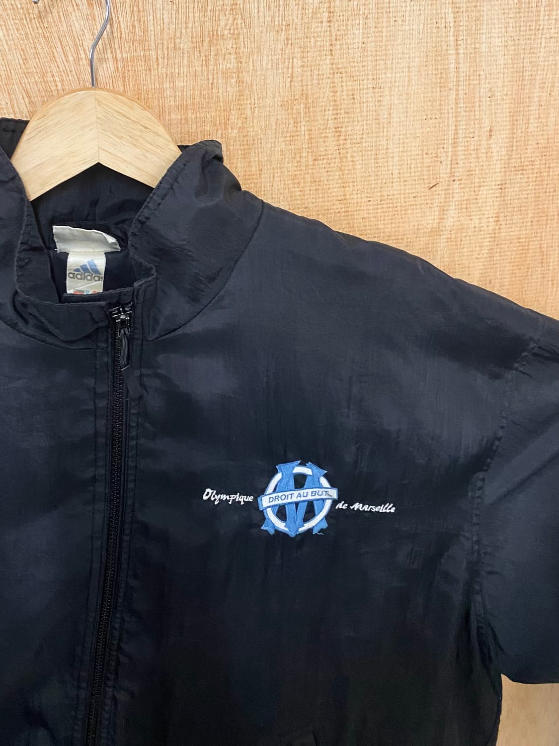 90s ADIDAS olympique de marseille jacket 상품이미지4