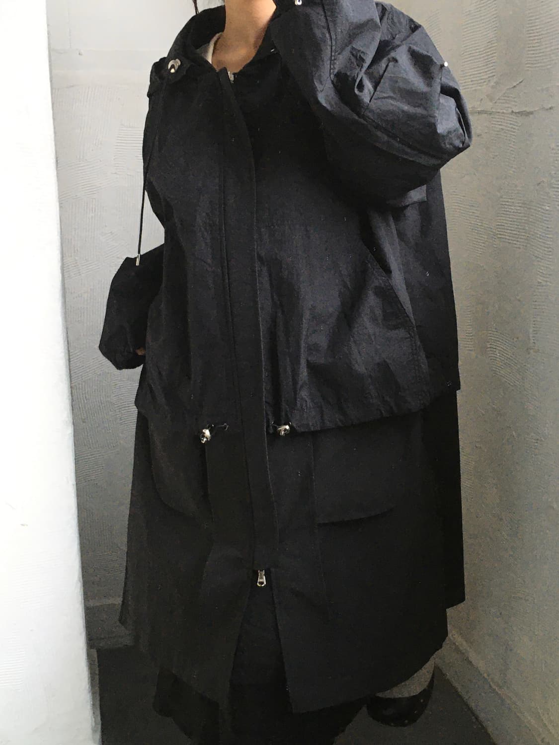 Solid Homme 솔리드옴므 리버시블 후드 자켓 상품이미지6