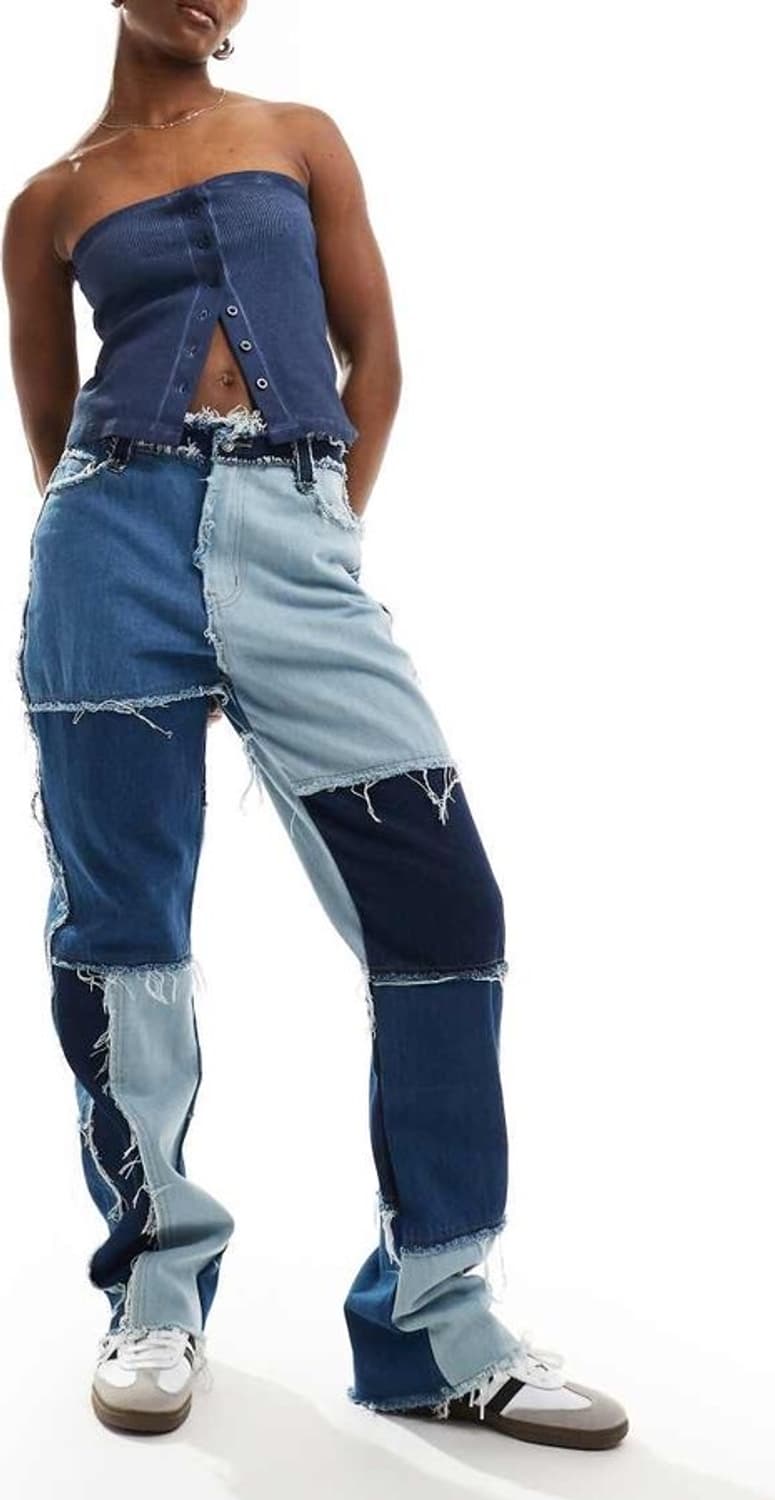 패치워크 데님 상품이미지1