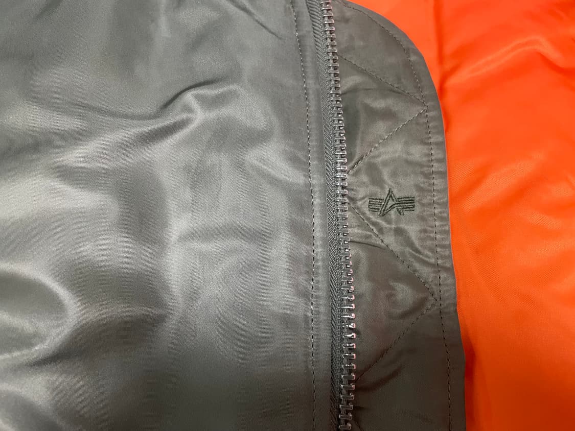 알파인더스트리 ma-1 XL 90s 빈티지 항공점퍼 상품이미지6